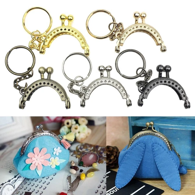 Bag Hardware Purse Frame Kiss Clasp Vintage Purse Frame  Bag Making