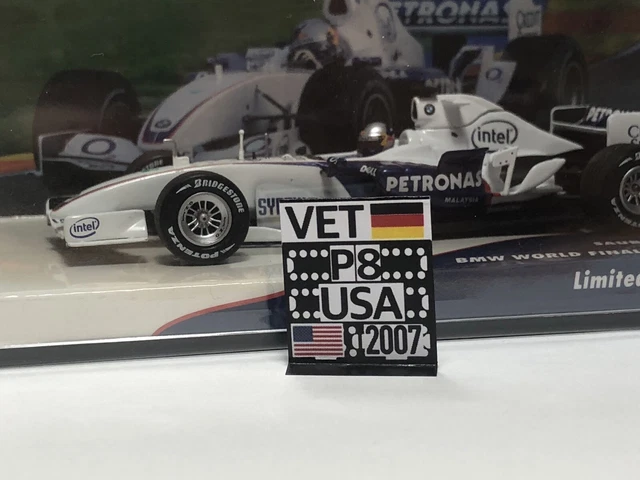 Pitboard 1:43 / 1:18 Aston Martin - Sebastian Vettel 2021 P2 - Fait Main, Neuf