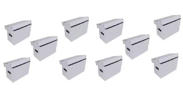 10 Heavy Duty Premium ComiCare Short Comic Book Storage Boxes Free Shipping