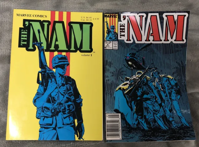 Marvel comics the NAM By Stan Lee, 1986-87