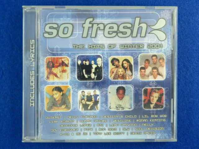 So Fresh The Hits Of Winter 2001 - CD - Fast Postage !!