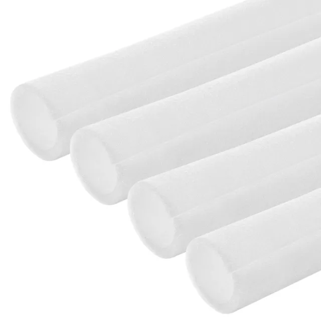 Foam Tube Sponge Protective Sleeve Heat Preservation 80mmx60mmx500mm, Pack of 4