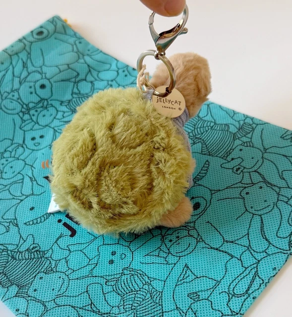 NEW JELLYCAT TURTLE Amuseables Charm Keyring With Tags Dust Bag £11.99 ...
