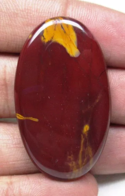 Natural Mookaite Cabochon Oval Shape 60 Cts Loose Gemstone D 6853