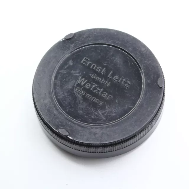 Original Ernst Leitz Wetzlar Plastic Leica M Mount Rear Lens Cap - Bon état !!