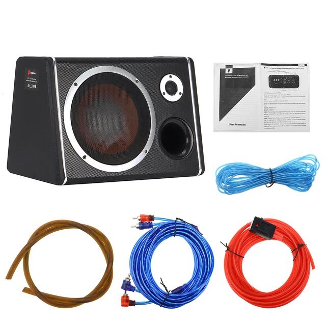 10'' 900W AUTO Subwoofer Lautsprecher Bassbox Kompakt Woofer Auto Verstärker EUR 68,85 PicClick DE