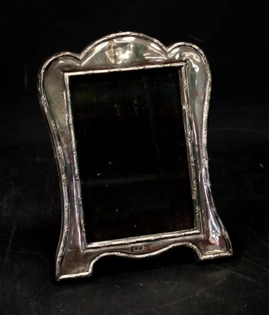 Antique 1909 SILVER HALLMARKED Picture / Photo Frame, Birmingham - U03