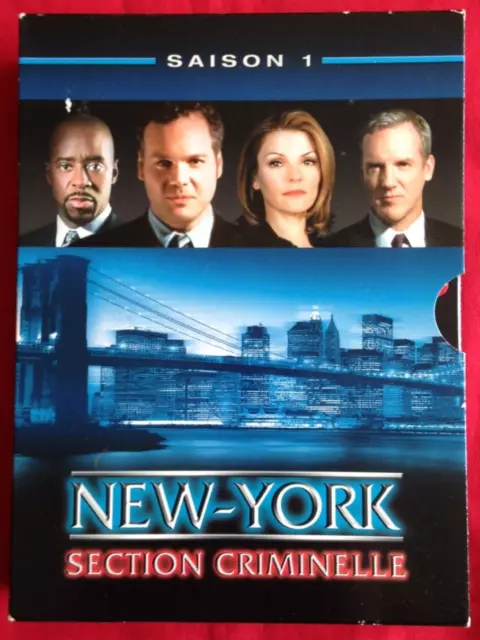 COFFRET DVD - NEW YORK section criminelle - SAISONS 1 - TBE