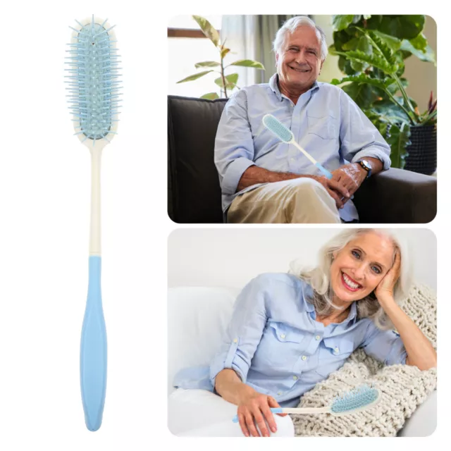 Long Handle Comb Old People Elderly Reach Disabled Hair Brush Aldult