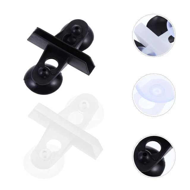 20 Pcs Separation Clip Fish Tank Suction Cup Plate Clamp Heater