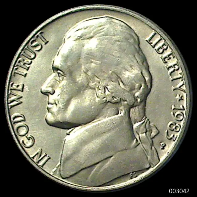 1983-P Jefferson Nickel (Brilliant & Uncirculated)