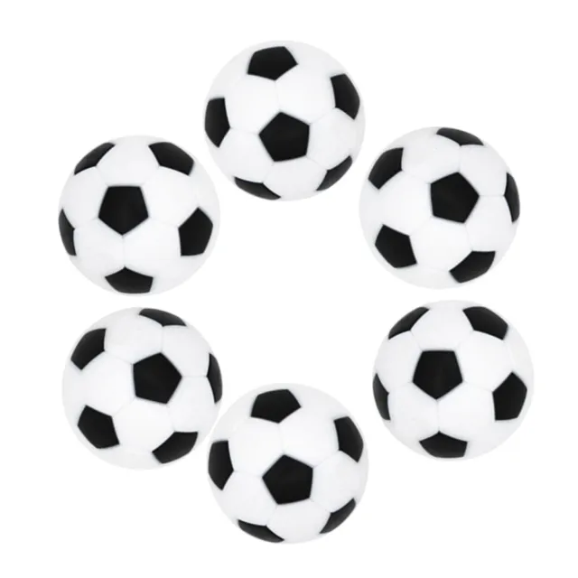 4pcs 32mm Table de football en plastique Baby-foot Ballon Football Soccer