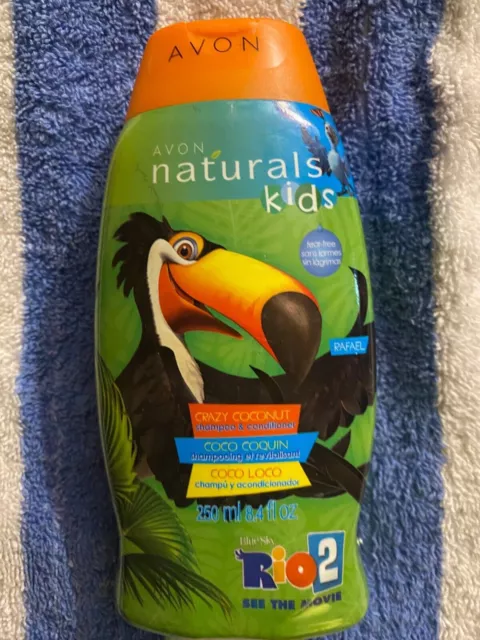 Avon natural kids rio 2 Crazy coconut Shampoo and conditioner