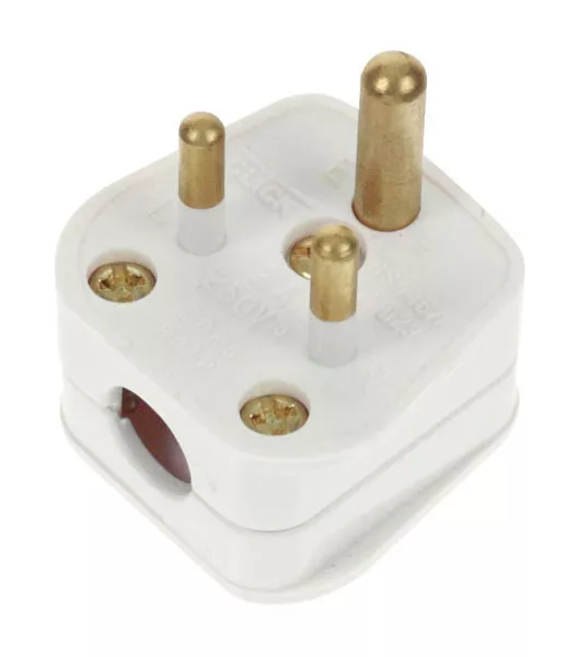 2A Round Pin Plug Top BS546 2 Amp 3 Pin Plugtop | Click PA165