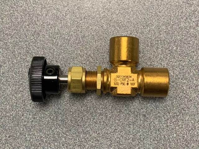 Package of 5 Prochem Chemical Metering Valve, 1/8" FNPT (Swagelok)