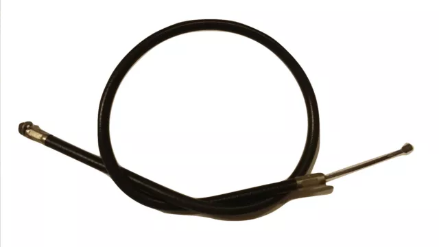 ukscooters LAMBRETTA CHOKE CABLE BOTH INNER AND OUTER BLACK NEW