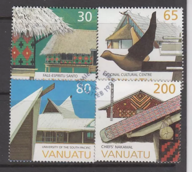 Vanuatu - Local Architecture Issue (Set Used) 1998 (CV $9)