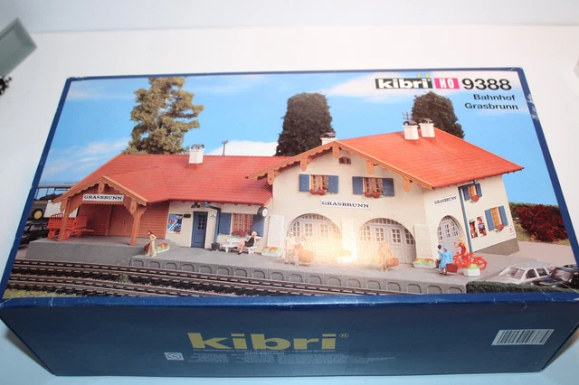 KIBRI SPUR H0: 9388 Bausatz Bahnhof Grasbrunn, OVP EUR 26,00 - PicClick DE