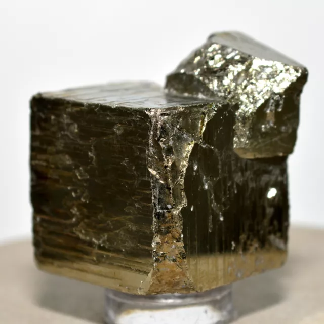 29mm 55g Pyrit Cubes Kristall Cluster Funkelndes Geode Mineral Stein Aus Peru