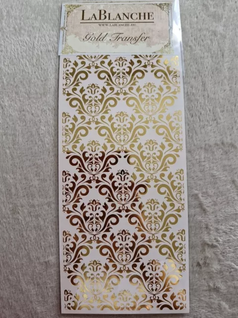 La Blanche Gold Transfer Ornamente