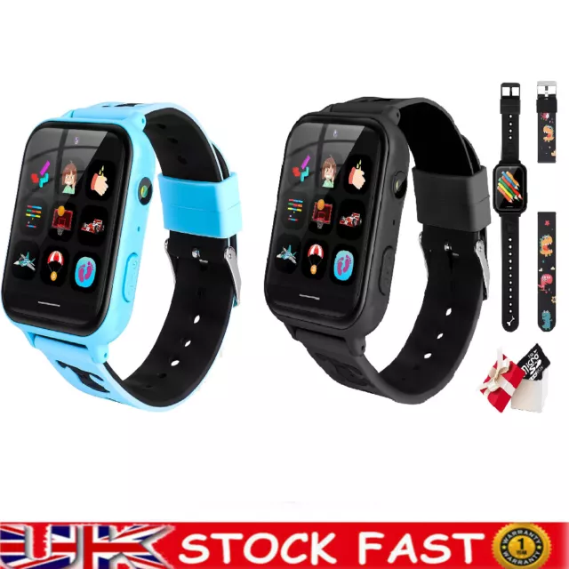 Kids Smart Watch Camera Call Phone Alarm Clock SOS Game Watches Boys Girls Gift