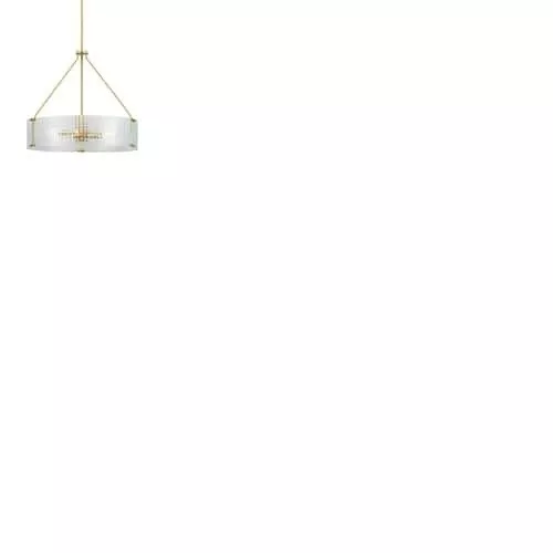 Westlyn 5-Light Brushed Brass Chandelier by Home Decorators Collection