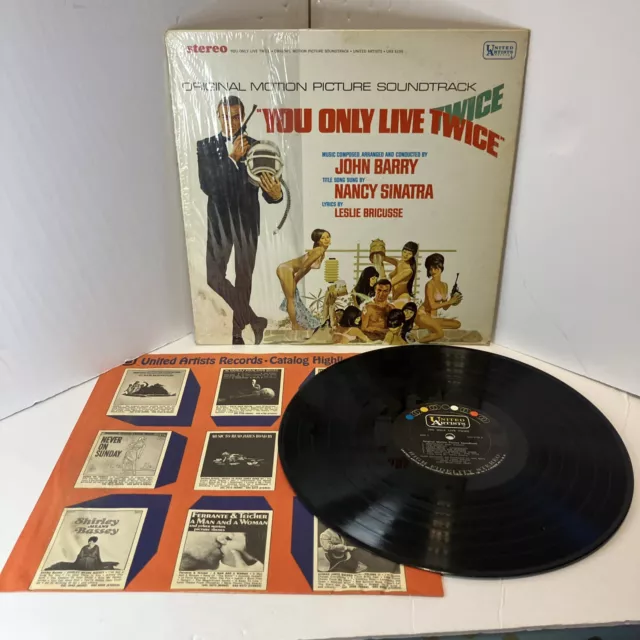 James Bond 007 You Only Live Twice 1966 Vintage Pressing Pre-Owned LP Vinyl