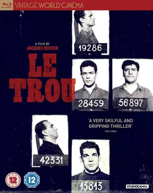 Le Trou [Blu-ray] [1960] (Blu-ray) Marc Michel Jean Keraudy Philippe Leroy