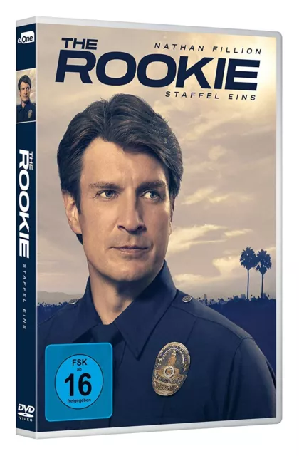 THE ROOKIE: Complete Season 1 First TV Series *Nathan Fillion* NEW R2 DVD