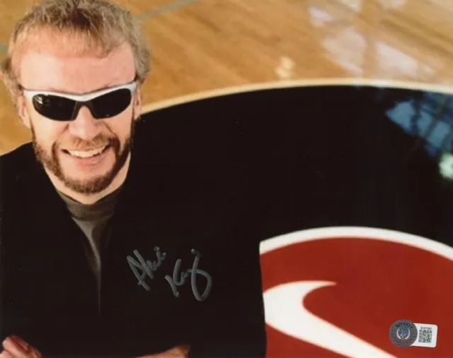 PHIL KNIGHT SIGNED AUTOGRAPHED 8x10 PHOTO NIKE FOUNDER VERY RARE BECKETT BAS