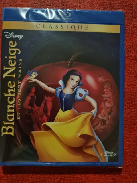 BLANCHE NEIGE ET LES SEPT NAINS - Blu ray - Walt Disney - Neuf sous blister