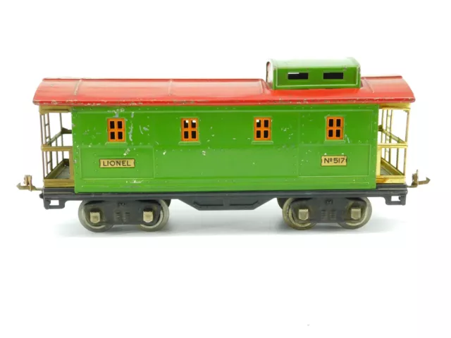 Standard Gauge Lionel Lines Tinplate Caboose #517