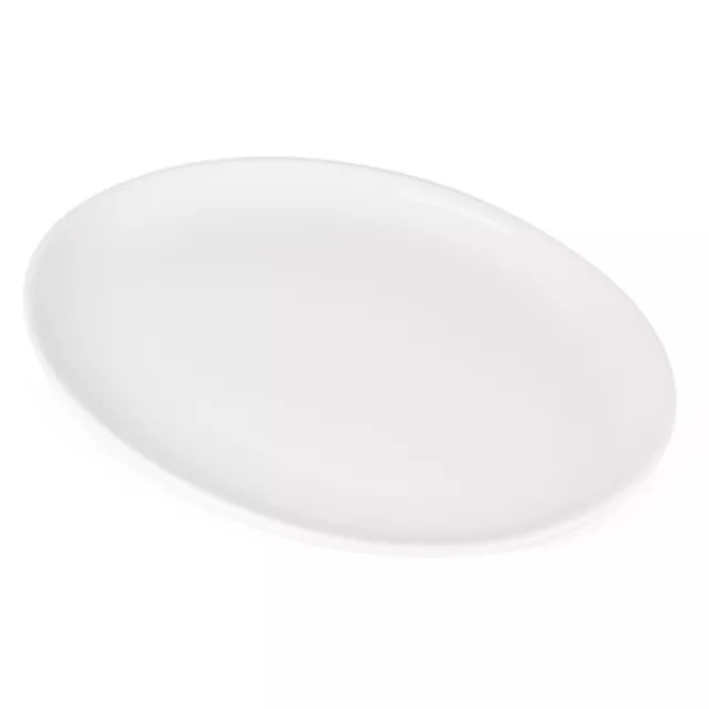 Athena Hotelware (Pack Of 6) Oval Coupe Plates 305X 242Mm Cc212