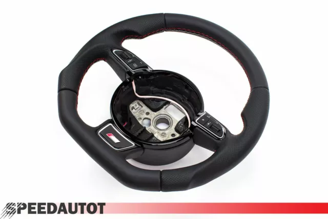 Volant Aplati en Cuir MULTIF AUDI A3 A4 A5 8U0 Echange standard---