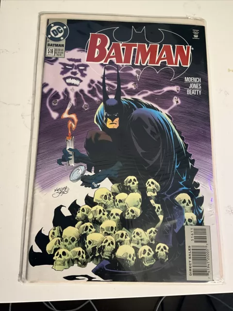 Batman 516 🔥1995 DC Universe LOGO Variant🔥SCARCE🔥DC Comics🔥NM-