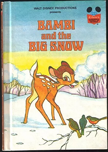 Walt Disney Productions presents Bambi and the big snow Book The Cheap Fast Free