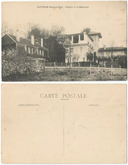 CPA postcard Château La Guillaumette LAINVILLE en VEXIN → Meulan 78 Yvelines 701