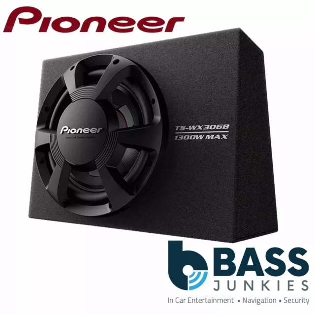 Pioneer TS-WX306B 12" 1300 Watts Sub Subwoofer Bass Reflex Box Enclosure