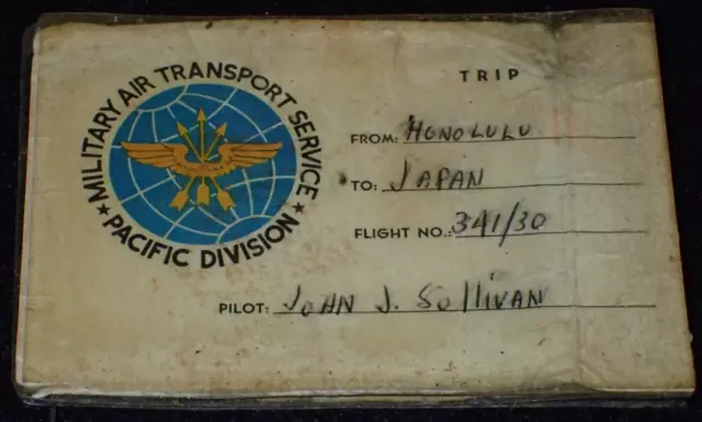 Cold War Military Air Transport Pacific International Date Liners J.J. SULLIVAN