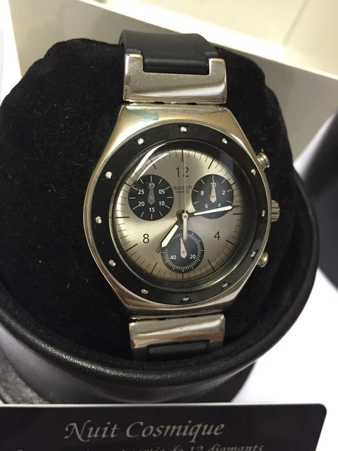 Montre Swatch Irony Chrono YCG419PZ The Glemm - Collection Musicale 2018, Neuve