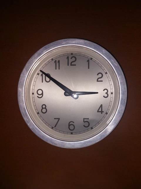Antico orologio da parete FERROVIE dello STATO anni 50/60 modernariato vintage