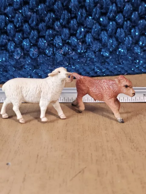 Breyer Stablemate Animals, Sheep And Calf