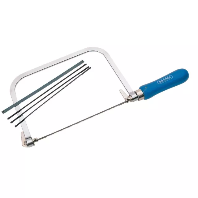 Draper 1x Coping Saw and 5 Blades Garage Professional Standard Tool 18052