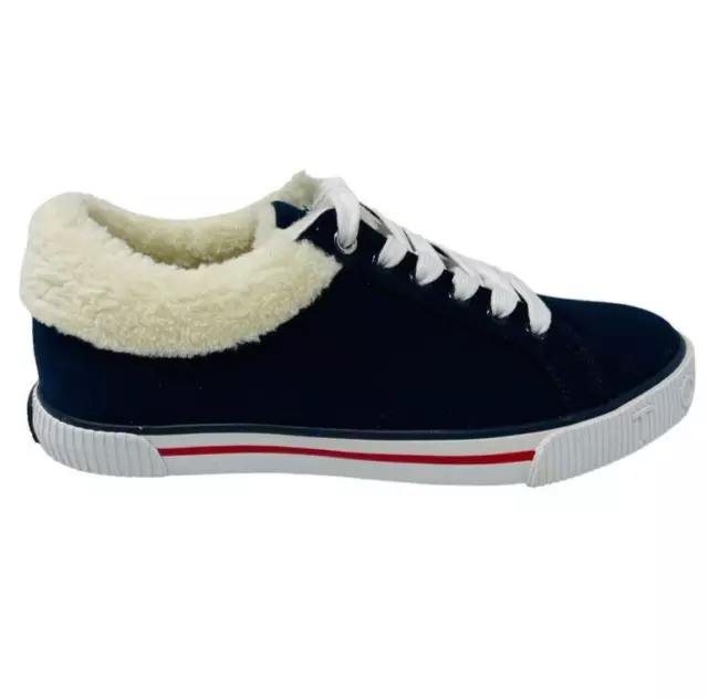 New Tommy Hilfiger Womans Sz 6M Olivee2 Casual Sneakers Shoes Dark Blue NIB