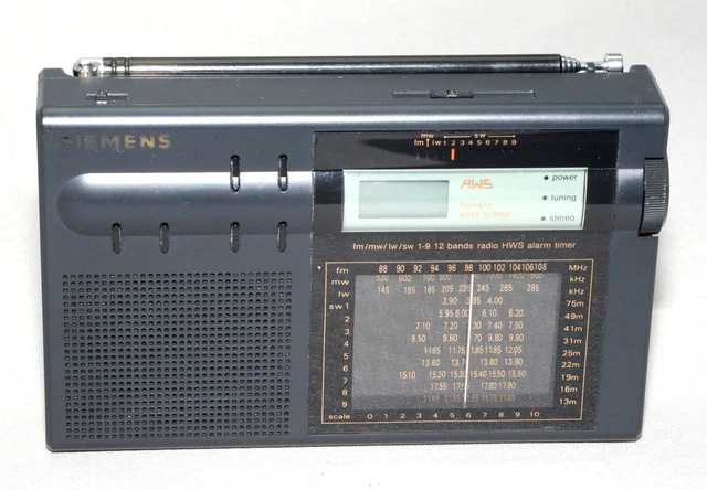 Siemens RK 661 N4 Weltempfänger Radio World Band Receiver voll
