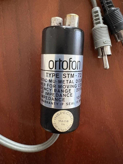 ORTOFON STM-72 MC Step-up Transformer In VG Condition