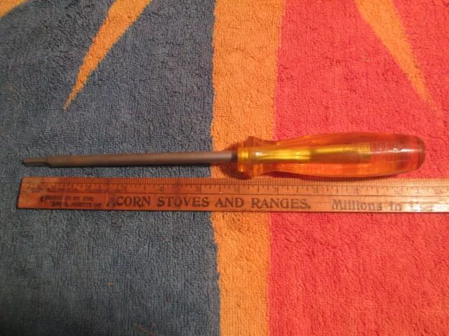 Vtg Proto 9695  Clutch Head 10.5" Long Screwdriver Made In USA