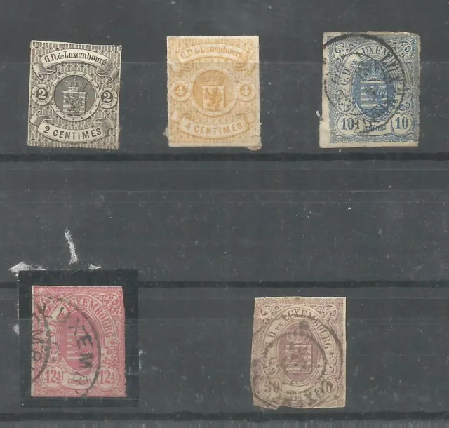 Timbres Anciens Luxembourg