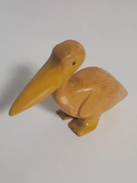 miniatures handcrafted wooden Pelican Décor