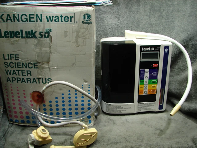 Kangen Enagic LeveLuk SD501 Ionized Electrolysis Alkaline Water Machine TESTED Kangen Enagic LeveLuk SD501 Ionized Electrolysis Alkaline Water Machine TESTED